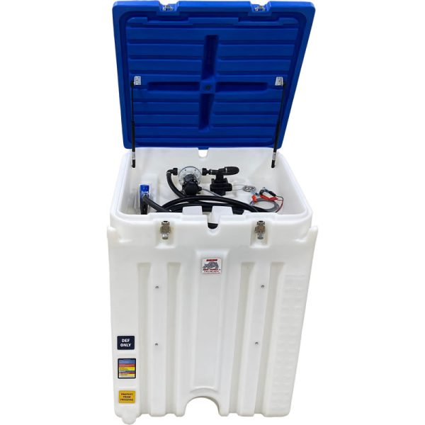 Rhino Tuff Tanks 180 Gallon Portable DEF System Open Lid