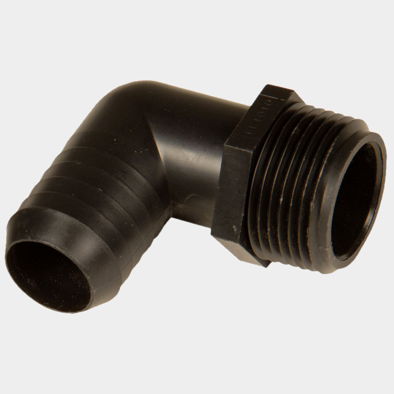 Polyethylene Elbow with Barbed End Rhino Tuff Tanks