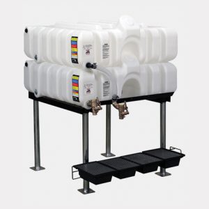 Rhino Tuff Tanks 45/45 Gallon Gravity Feed Tank Package