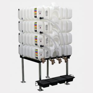 Rhino Tuff Tanks 45/45/45/45 Gallon Gravity Feed Tank Package