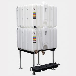 Rhino Tuff Tanks 120/120 Gallon Gravity Feed Tank Package