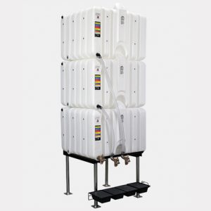 Rhino Tuff Tanks 120/120/120 Gallon Gravity Feed Tank Package