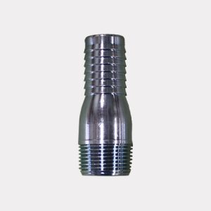 Rhino Tuff Tanks Steel Nipple 1" BARB X 1" MNPT