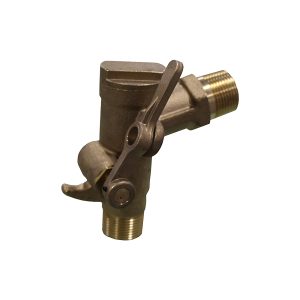 Rhino Tuff Tanks Brass 1" Spring Release Valve