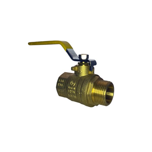 Rhino Tuff Tanks Brass Ball Valve 1" M X F Non-Lockable