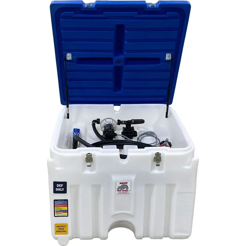 80 Gallon Portable DEF System - 12V DC Pump - Rhino Tuff Tanks