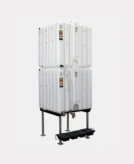 180/180 Gallon Gravity Feed Tank Package - Rhino Tuff Tanks