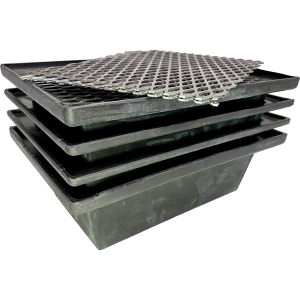 Rhino Tuff Tanks Drip Tray Insert Pack (4-Pack of Pans/Screens)